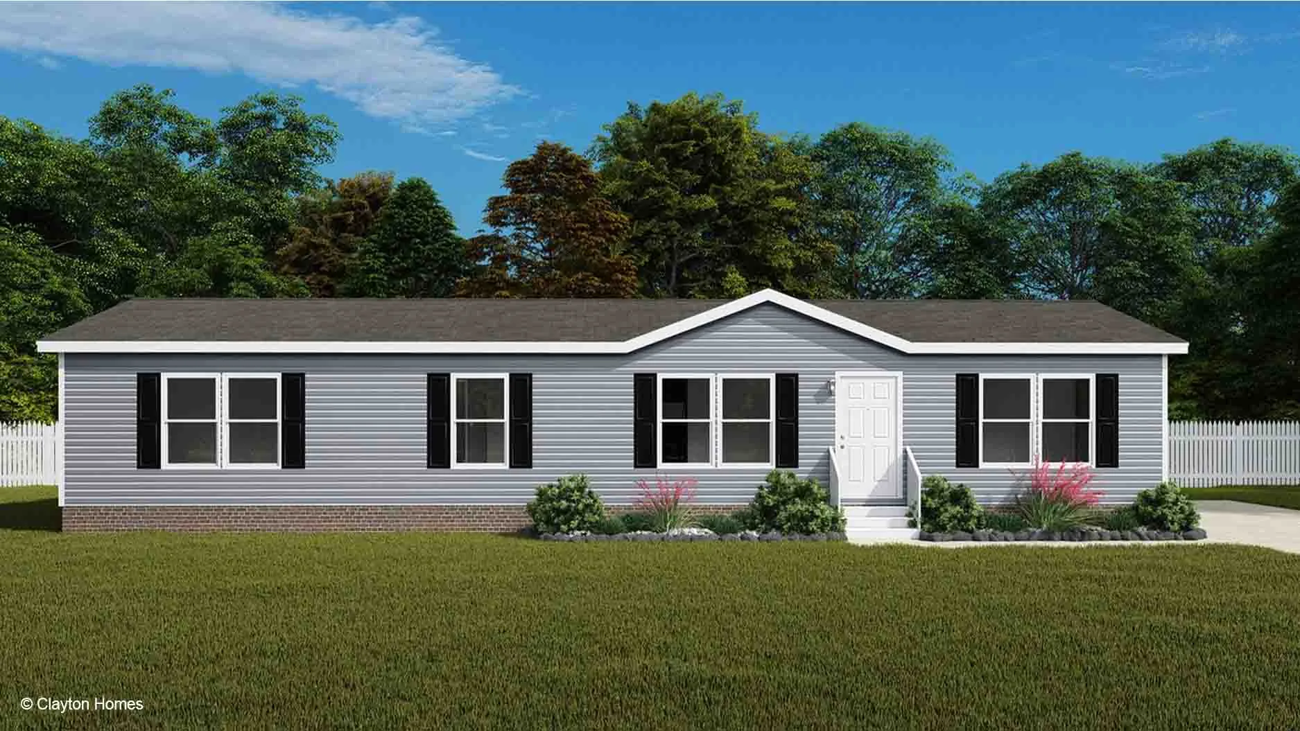 Clayton Appalachia The Eagle 60 Double Wide Rendering