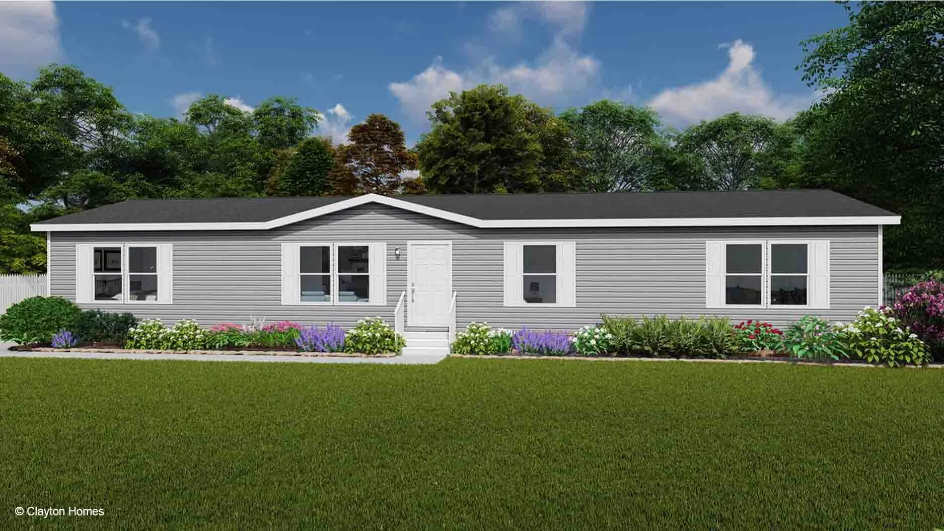 Clayton Appalachia The Eagle 68 Double Wide Rendering