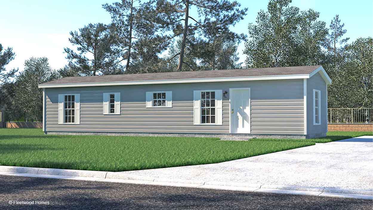 Fleetwood Dakota 14482D Single Wide Rendering