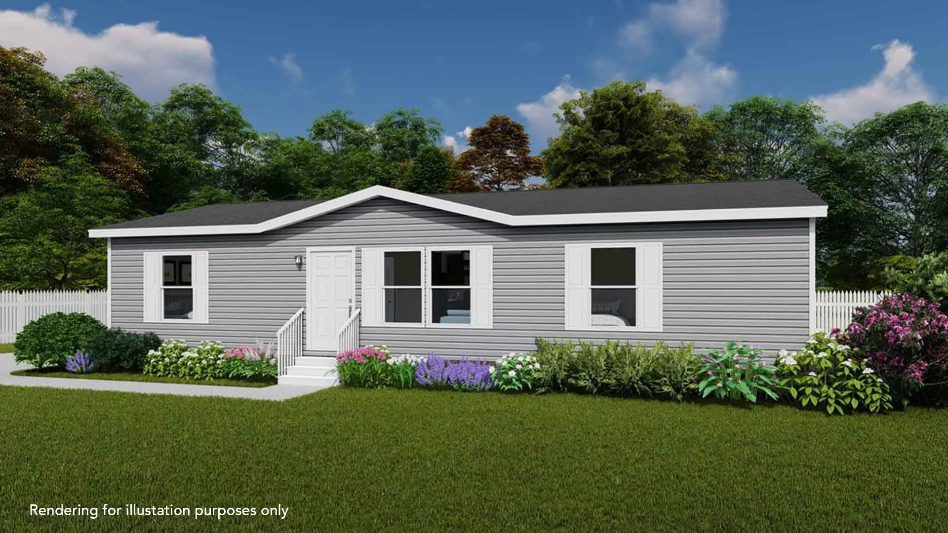 Clayton Appalachia Eagle 48 Double Wide Rendering